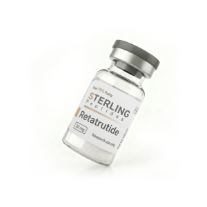 retatrutide20.png Retatrutide 20mg lyophilised peptide vial UK research grade