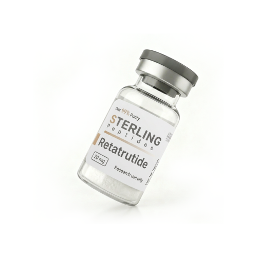 Retatrutide 20mg lyophilised peptide vial UK research grade