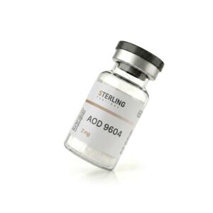 aod-9604-peptide-vial AOD 9604 from Sterling, with white powder UK