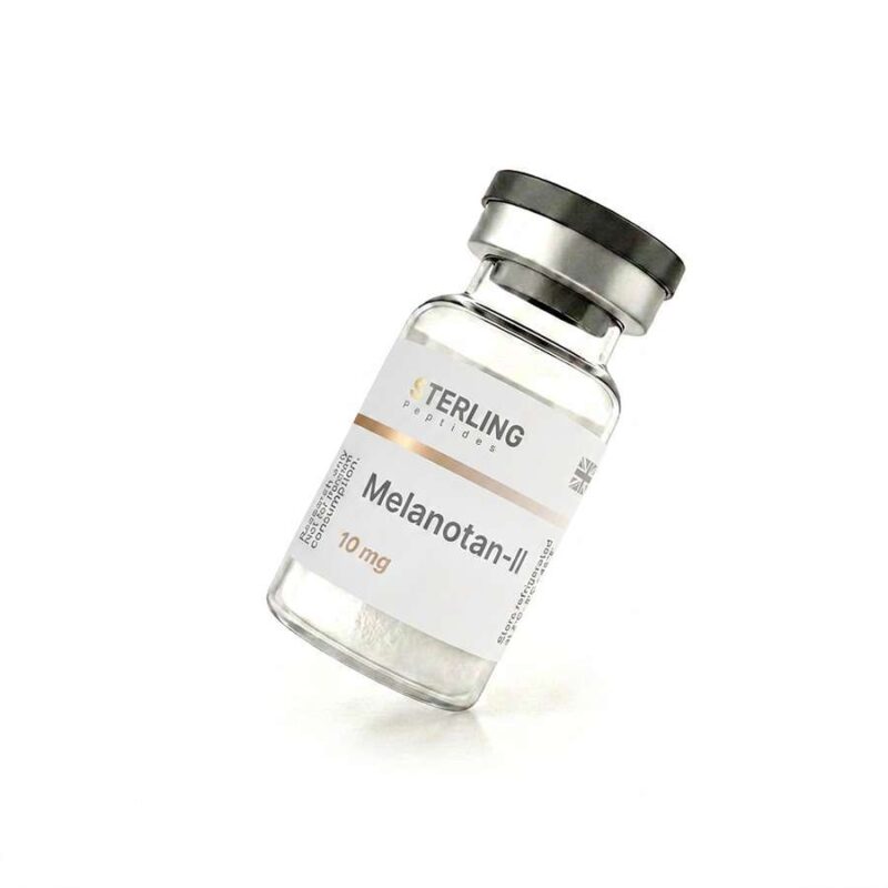 sterling-peptides-melanotan-ii-10mg-research-peptide-uk.jpg Sterling Peptides Melanotan II 10mg lyophilised research peptide vial UK