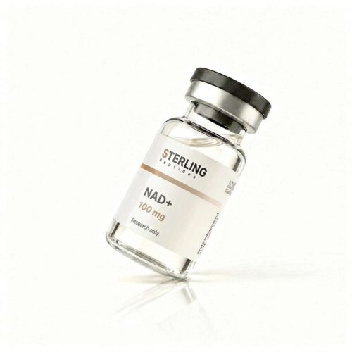 sterling-peptides-nad-plus-100mg-research-grade-uk.jpg Sterling Peptides NAD+ 100mg research grade vial laboratory use UK